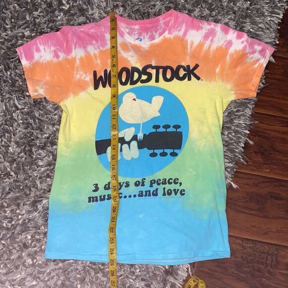 Liquid Blue Woodstock Tie Dye Graphic Shirt - Picture 7 of 8